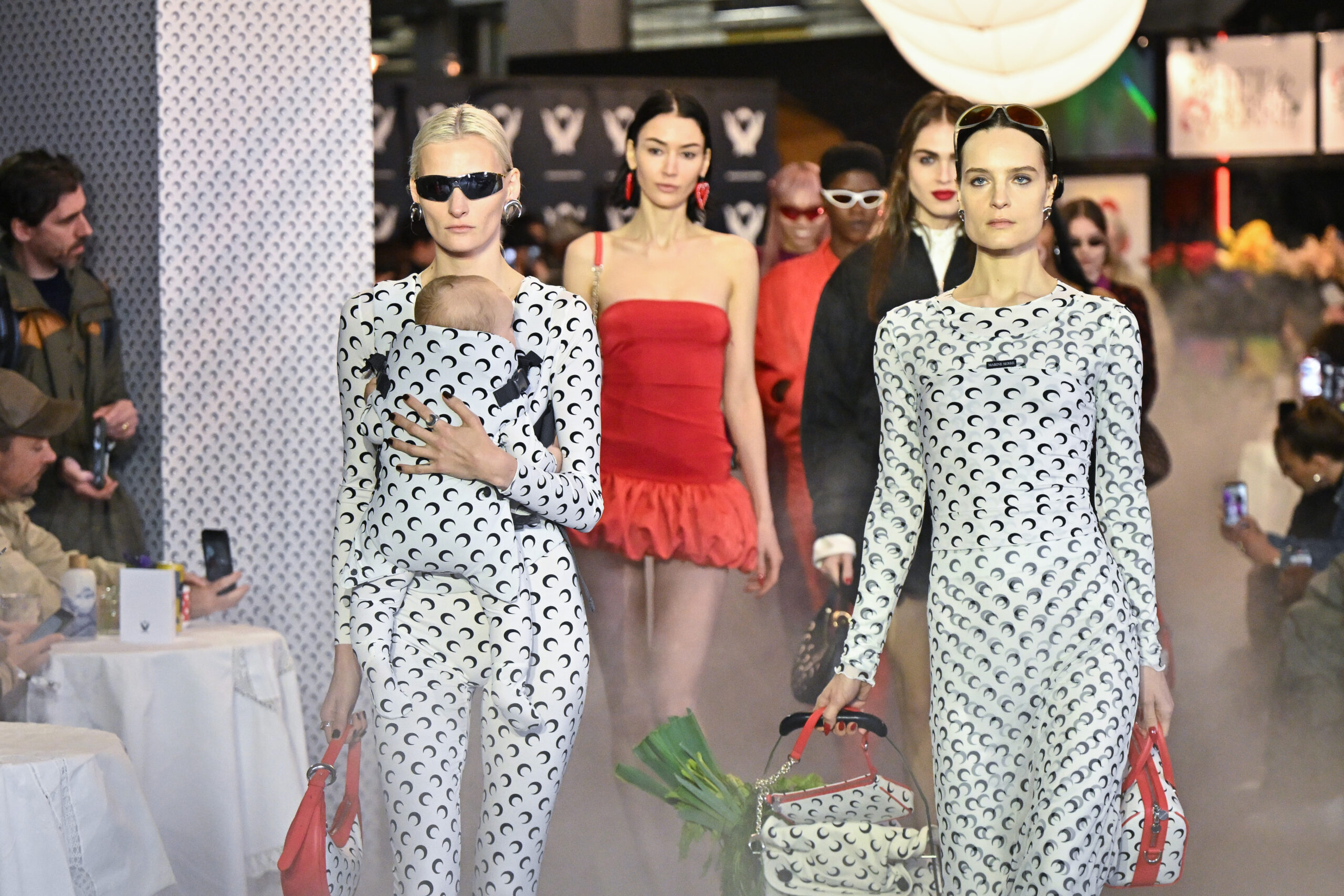 PFW: No, That Was Not Kate Moss Walking Marine Serre FW24