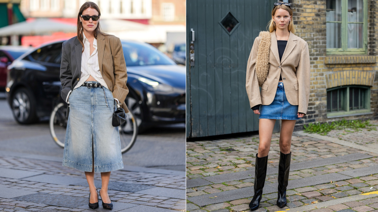 5 Chic Ways to Style a Leather Skirt - Grazia USA