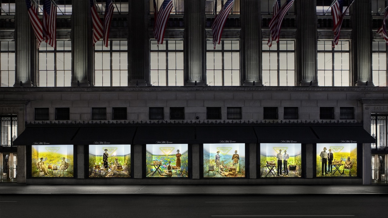 Prada May Issue Takes Over Saks Fifth Avenue Windows