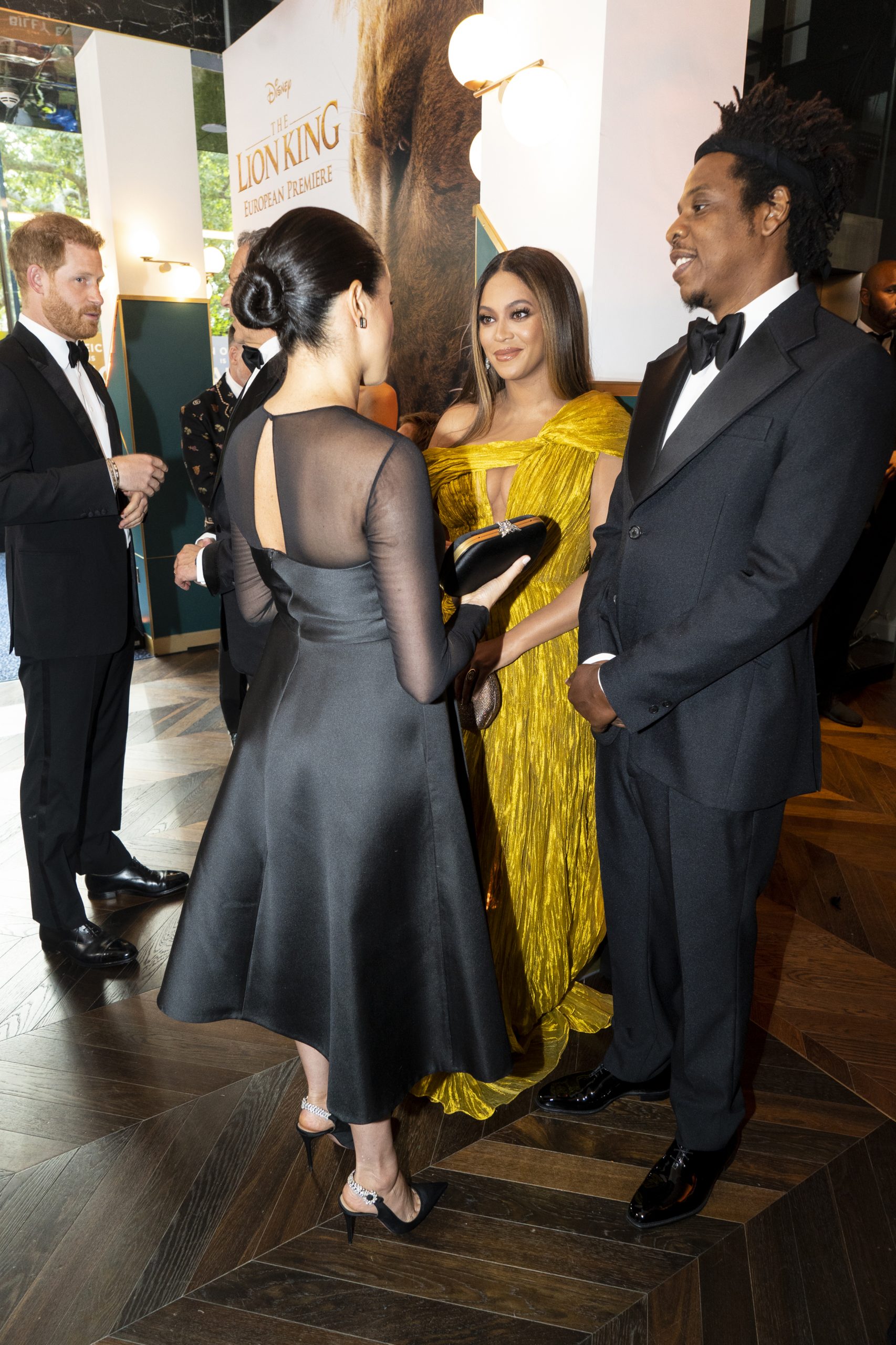 Meghan and Harry's Awkward Red Carpet Moment Embarrasses Beyoncé
