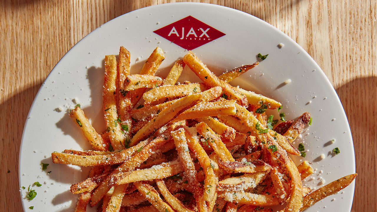 Apres in Aspen: fries at Ajax Tavern