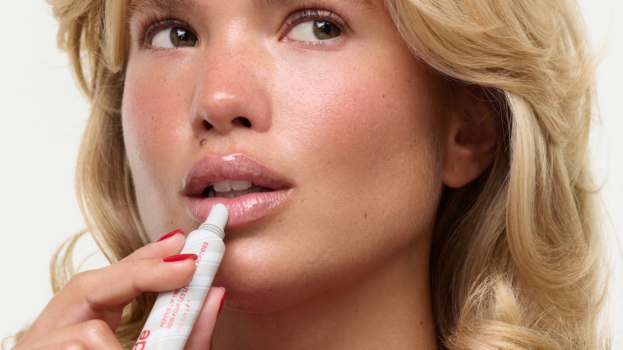 Rhode's Peppermint Glaze Lip Treatment | Holiday Launch