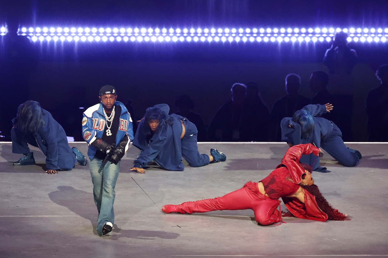 Kendrick Lamar Super Bowl outfit