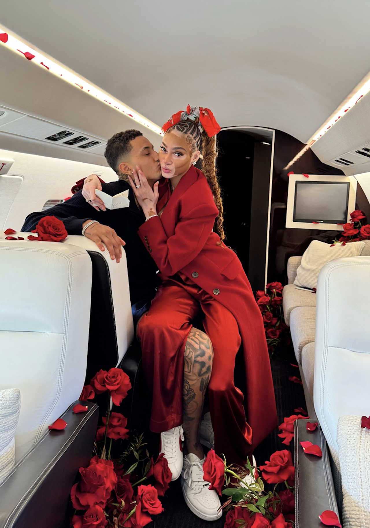 Winnie Harlow Kyle Kuzma engaged