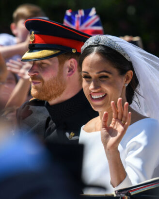 MEGHAN MARKLE’S WEDDING DRESSMarkle dazzled at her May 2018 wedding in a sleek and modern Givenchy gown designed by Claire Waight Keller.
