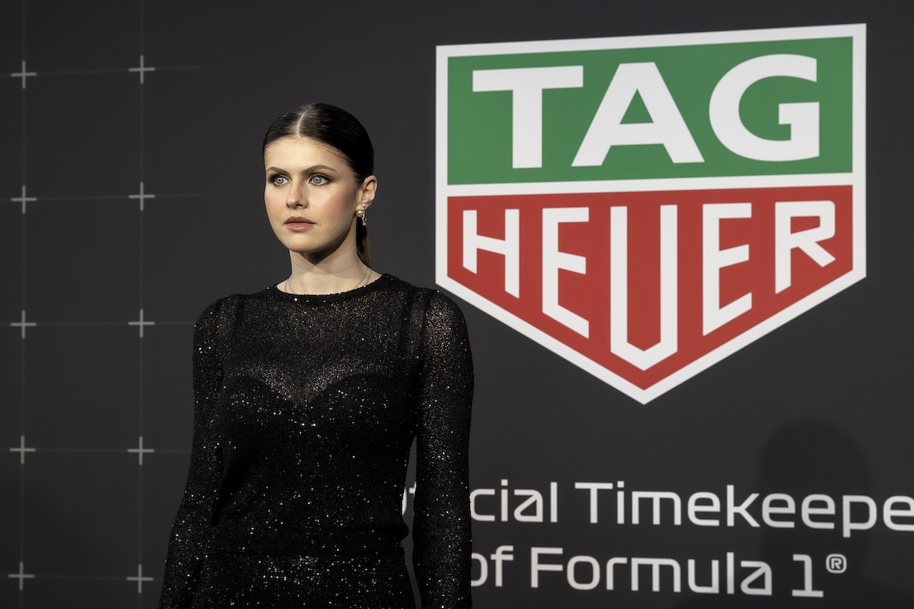 Alexandra Daddario sheer dress