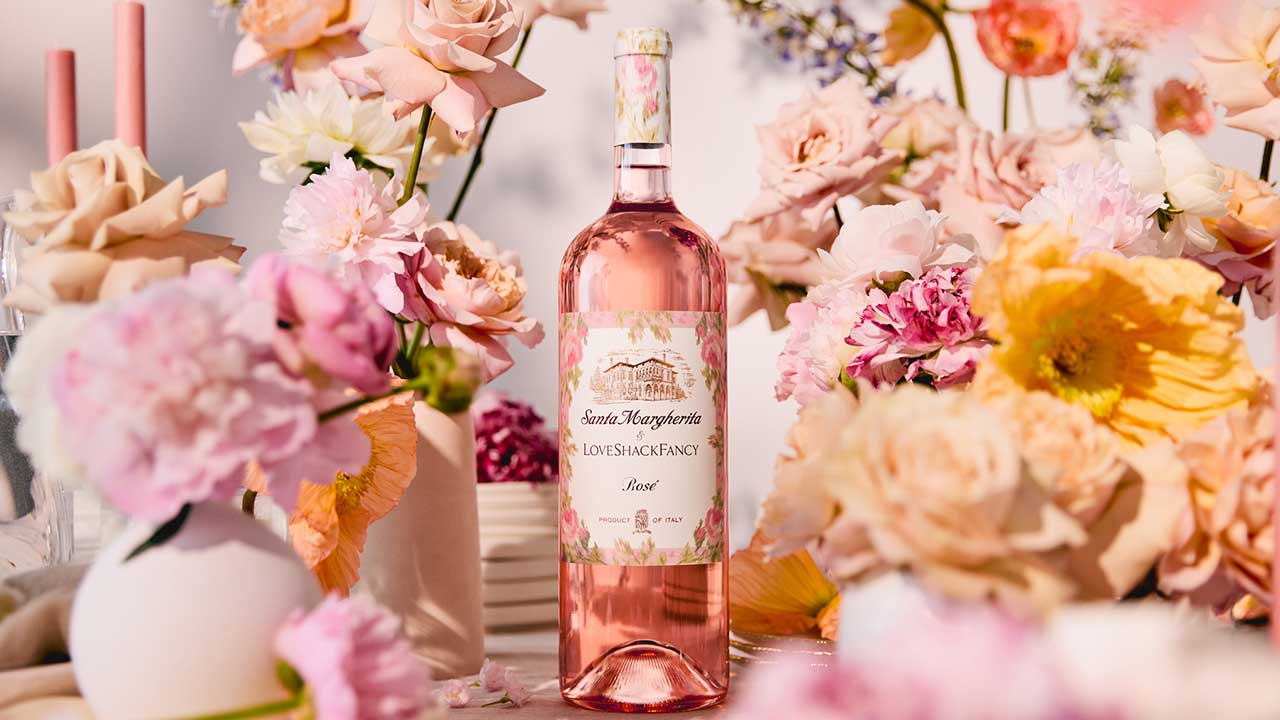 Pretty in pink: LoveShackFancy and Santa Magherita limited-edition rosé wine