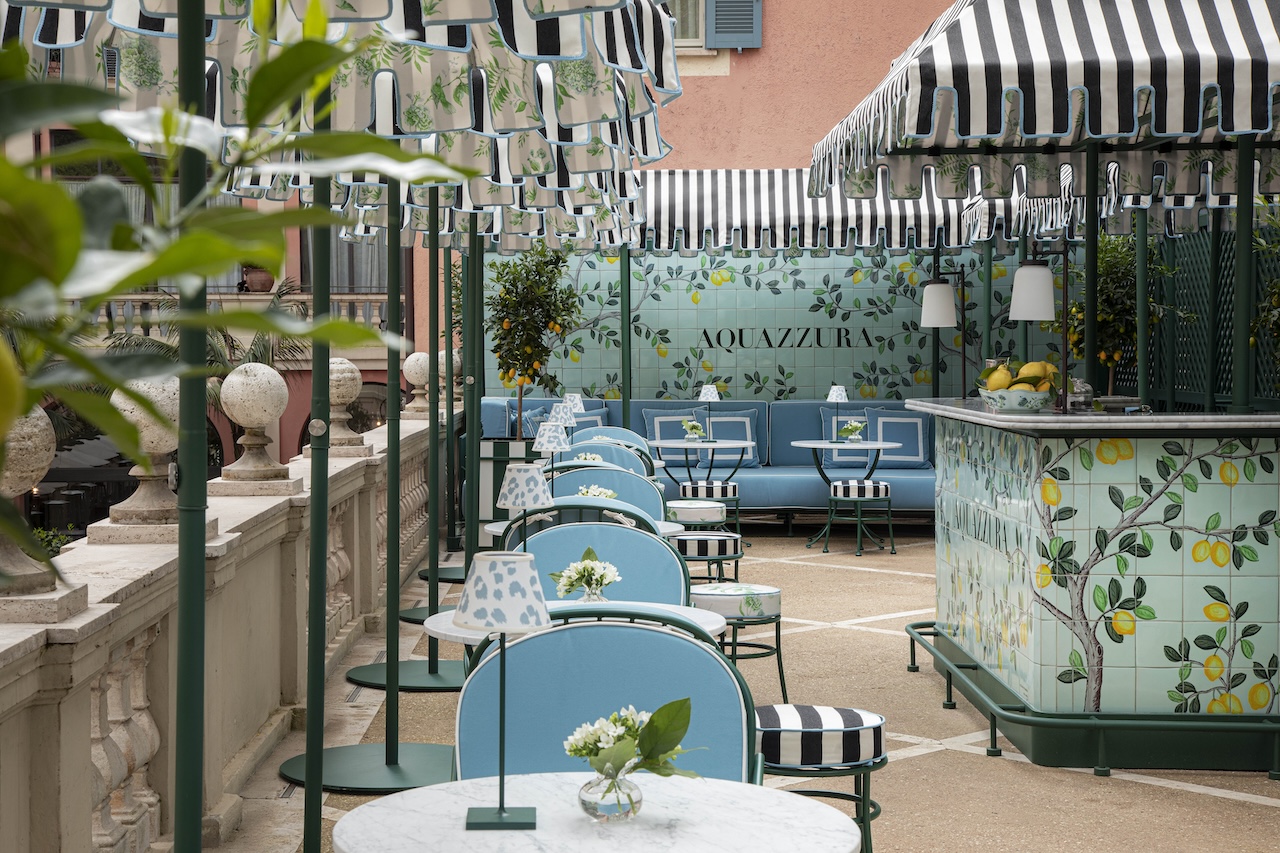 Aquazzura Bar Hotel de Russie Rome