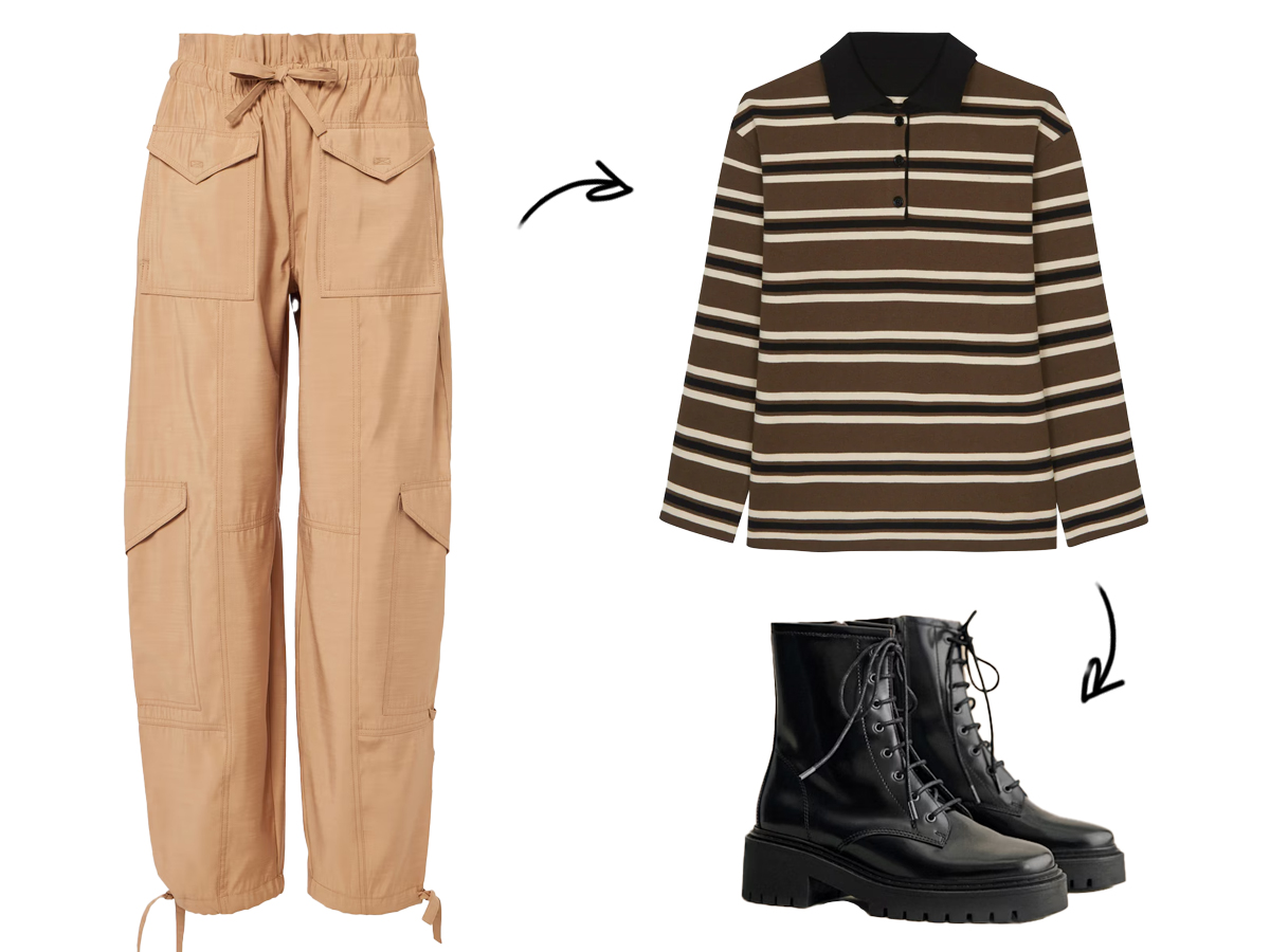 beige-cargo-pants-boots-and-stripe-top
