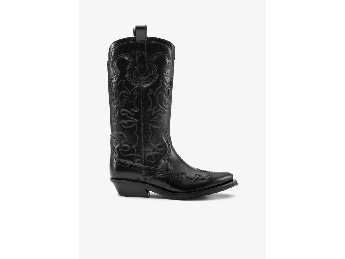 ganni-boots-black