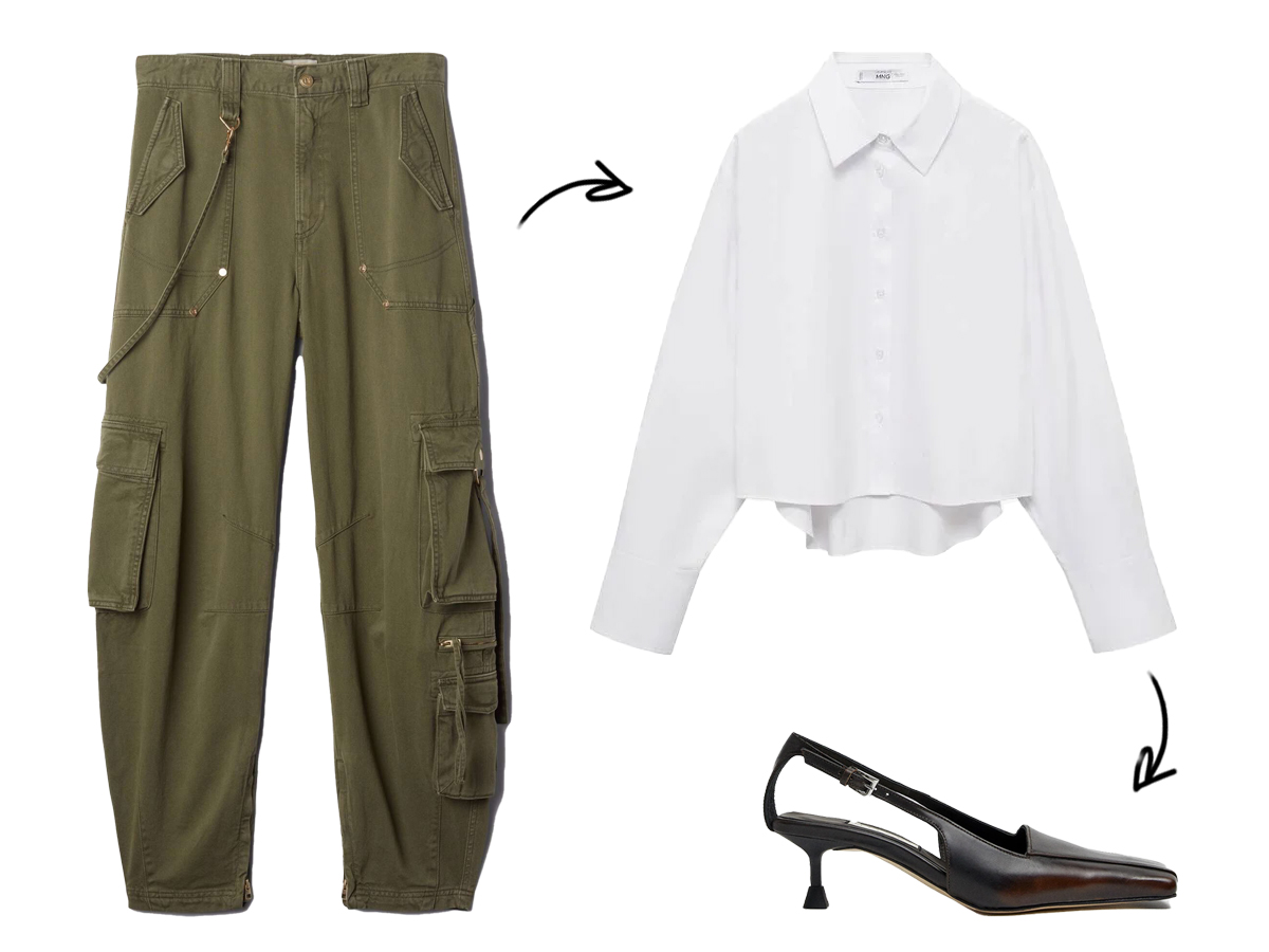 black-cargo-pants-and-boots-white-top