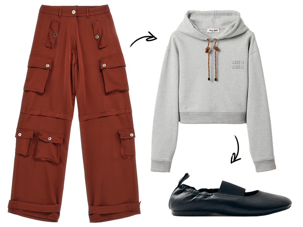 maroon-pants-hoodie-and-black-shoes