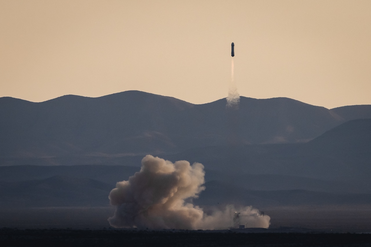 all-female Blue Origin crew