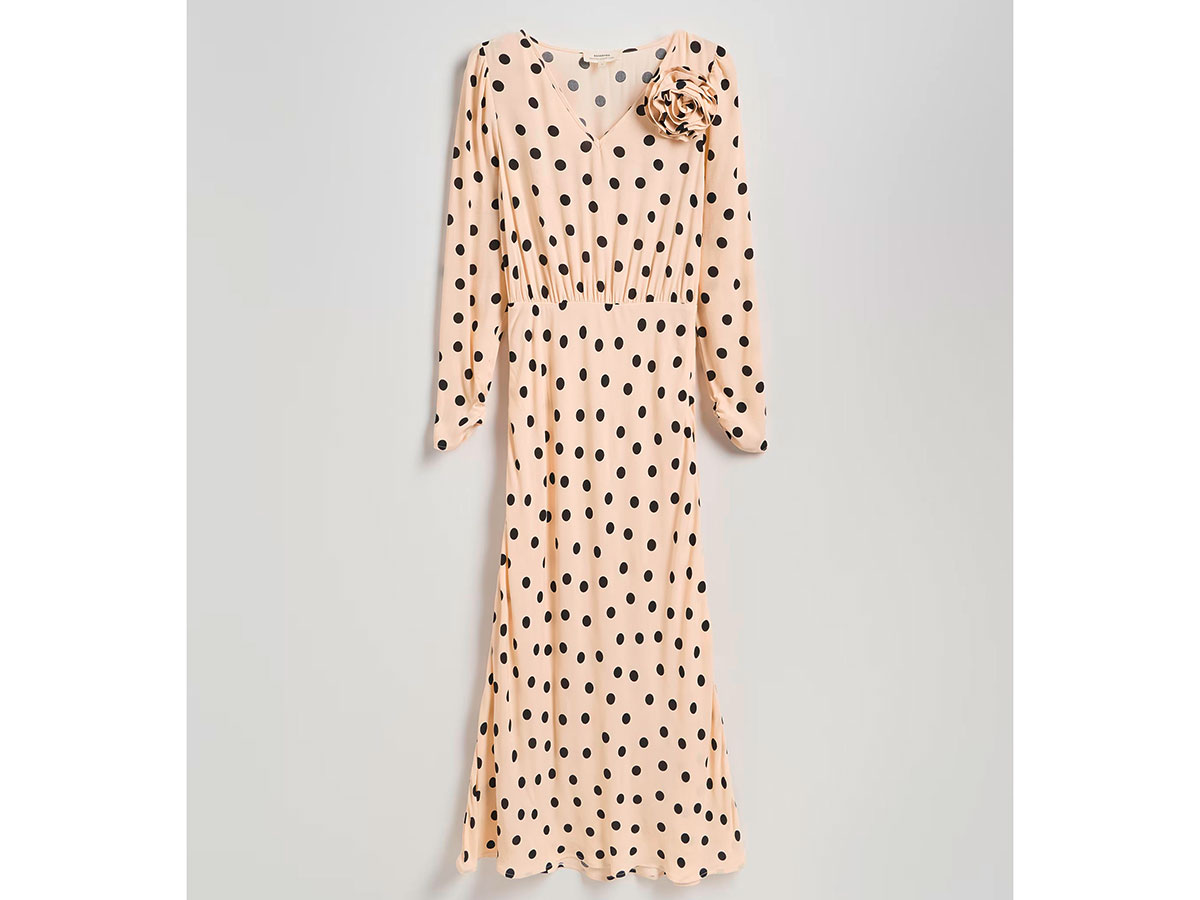 reserved-dress-product-black-dots-long-simple