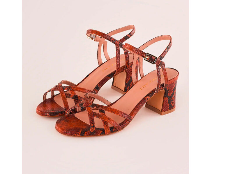 sandals-lazzari-lizzard-print