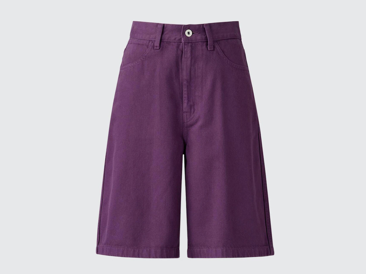 uniqlo-purple-short-jorts