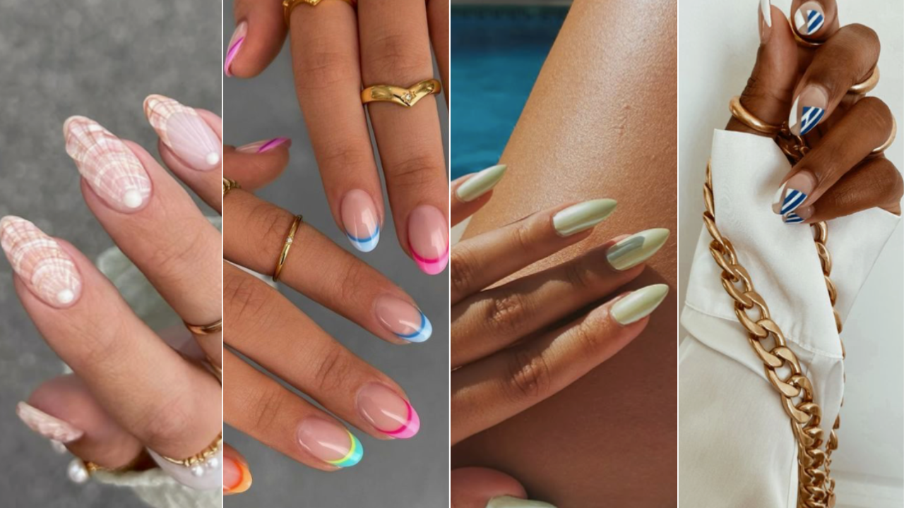 vacation nails summer
