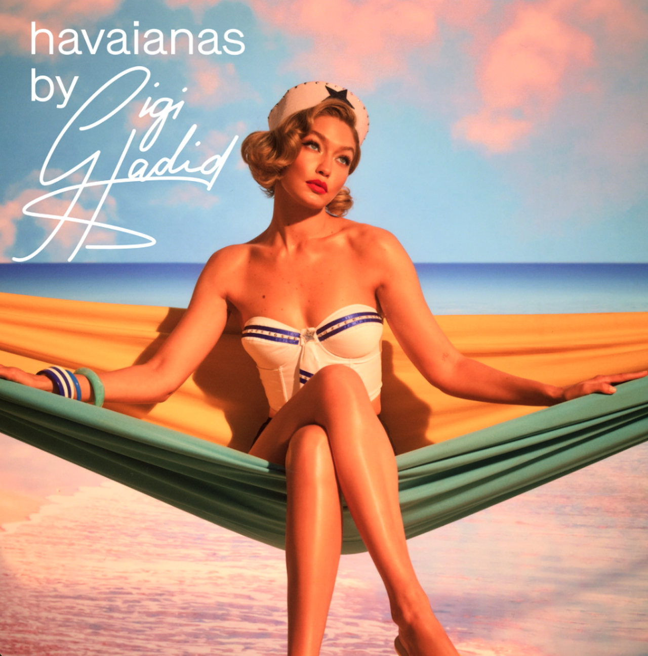 Gigi Hadid Havaianas