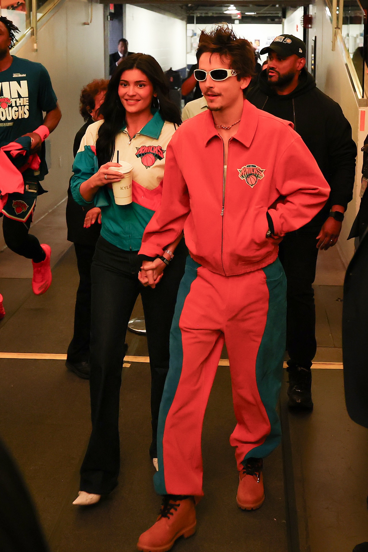 Knicks celebrity courtside fashion