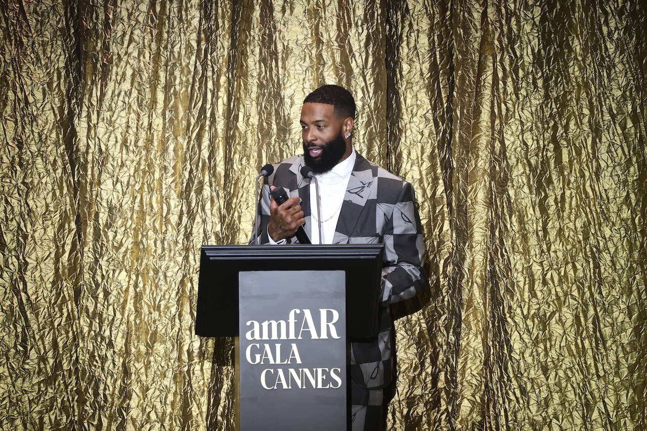 Odell Beckham Jr. amfAR Gala Cannes 2025