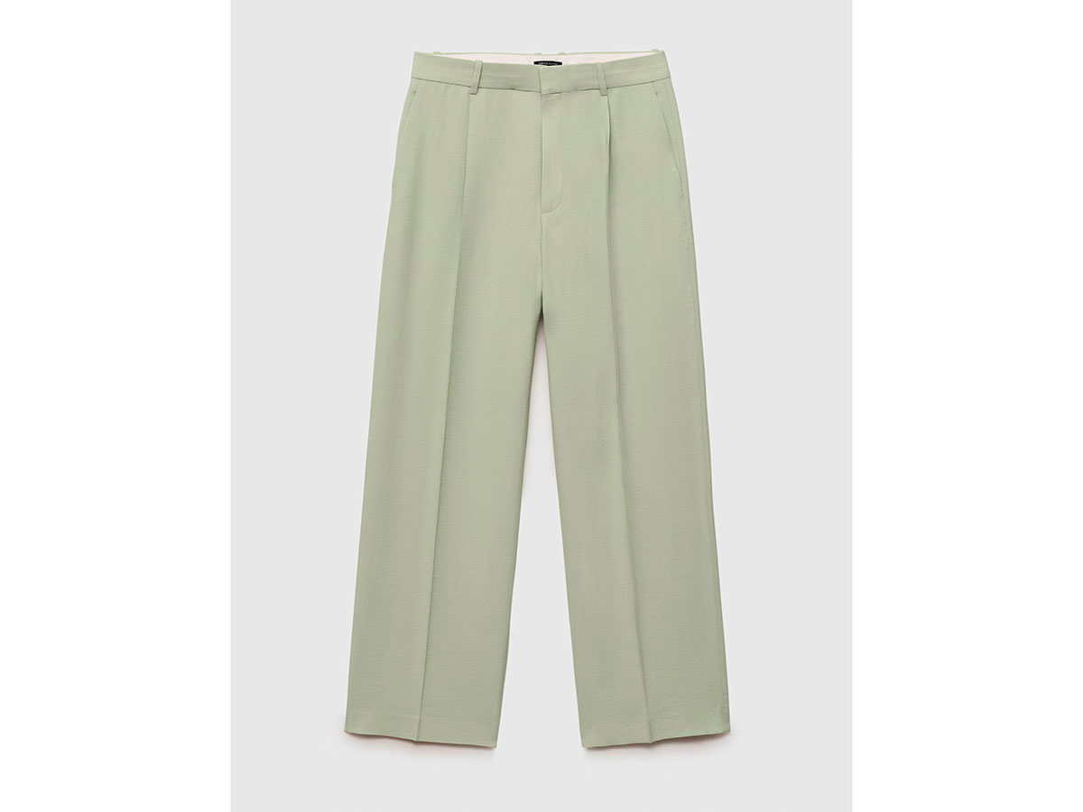 pants-mango-brand-fashion-matchy-green