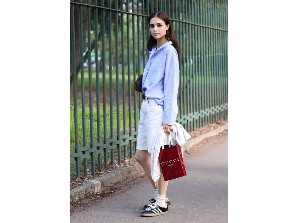 polo-blue-top-with-white-jorts