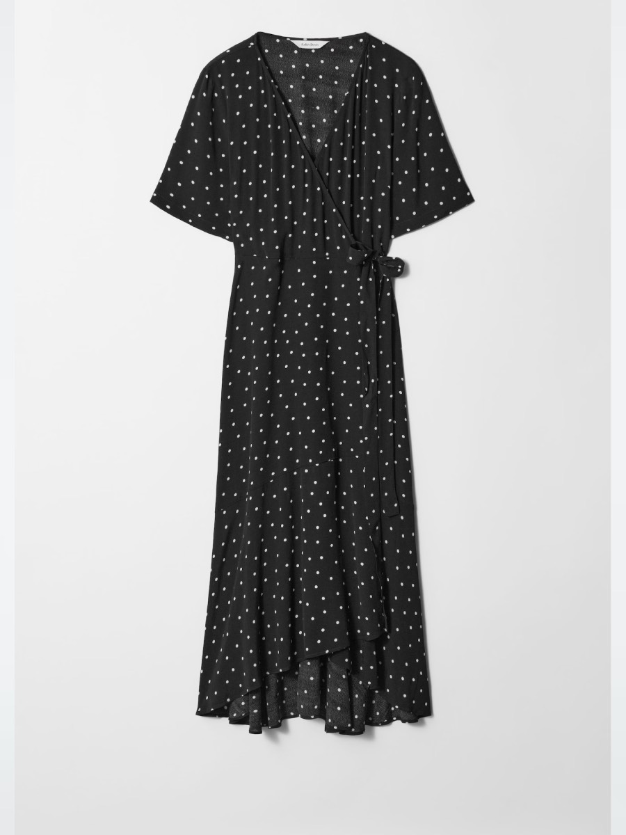 and-other-stories-polka-dots-long-dress-black-with-ribbon