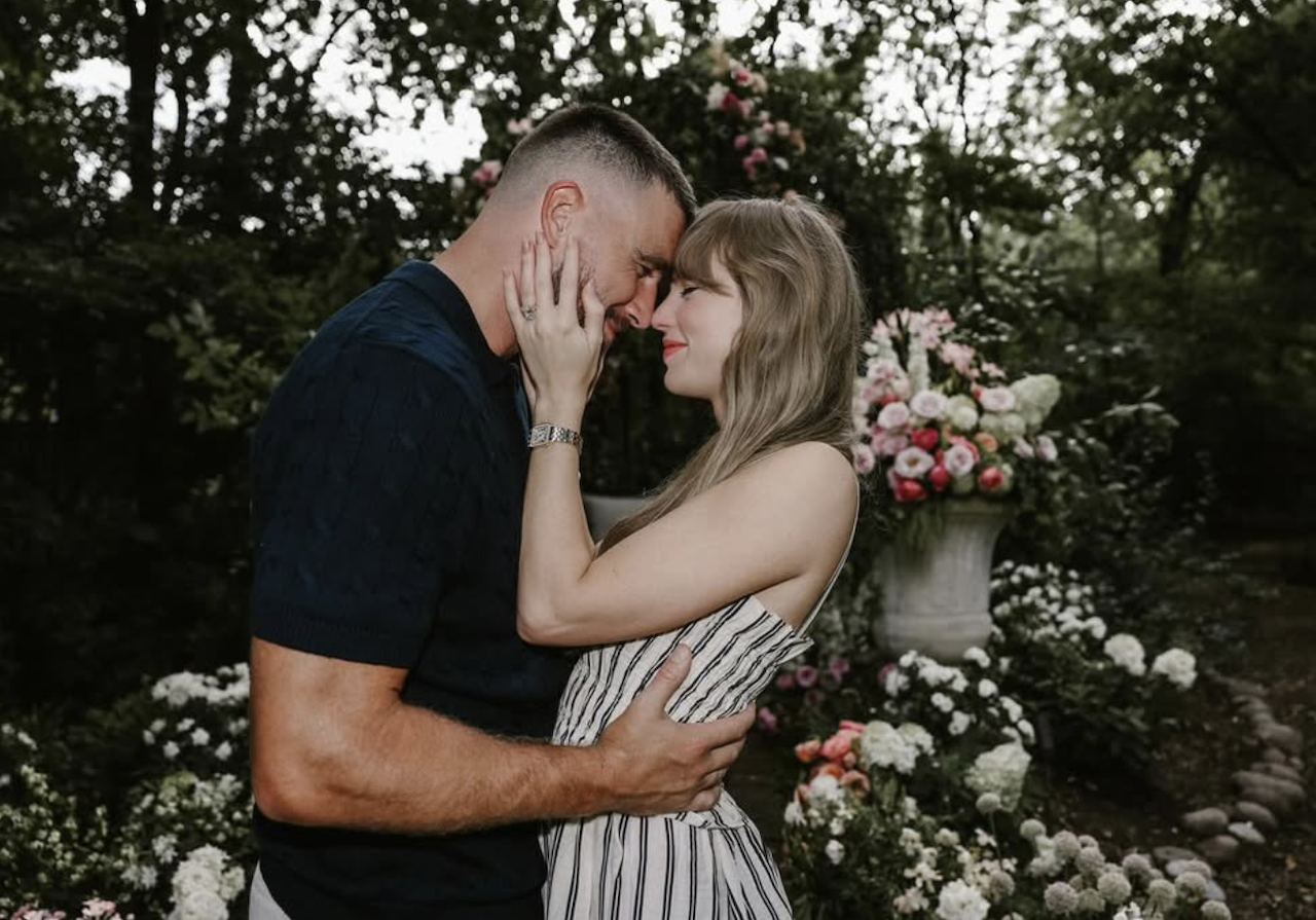 Taylor Swift Travis Kelce engagement