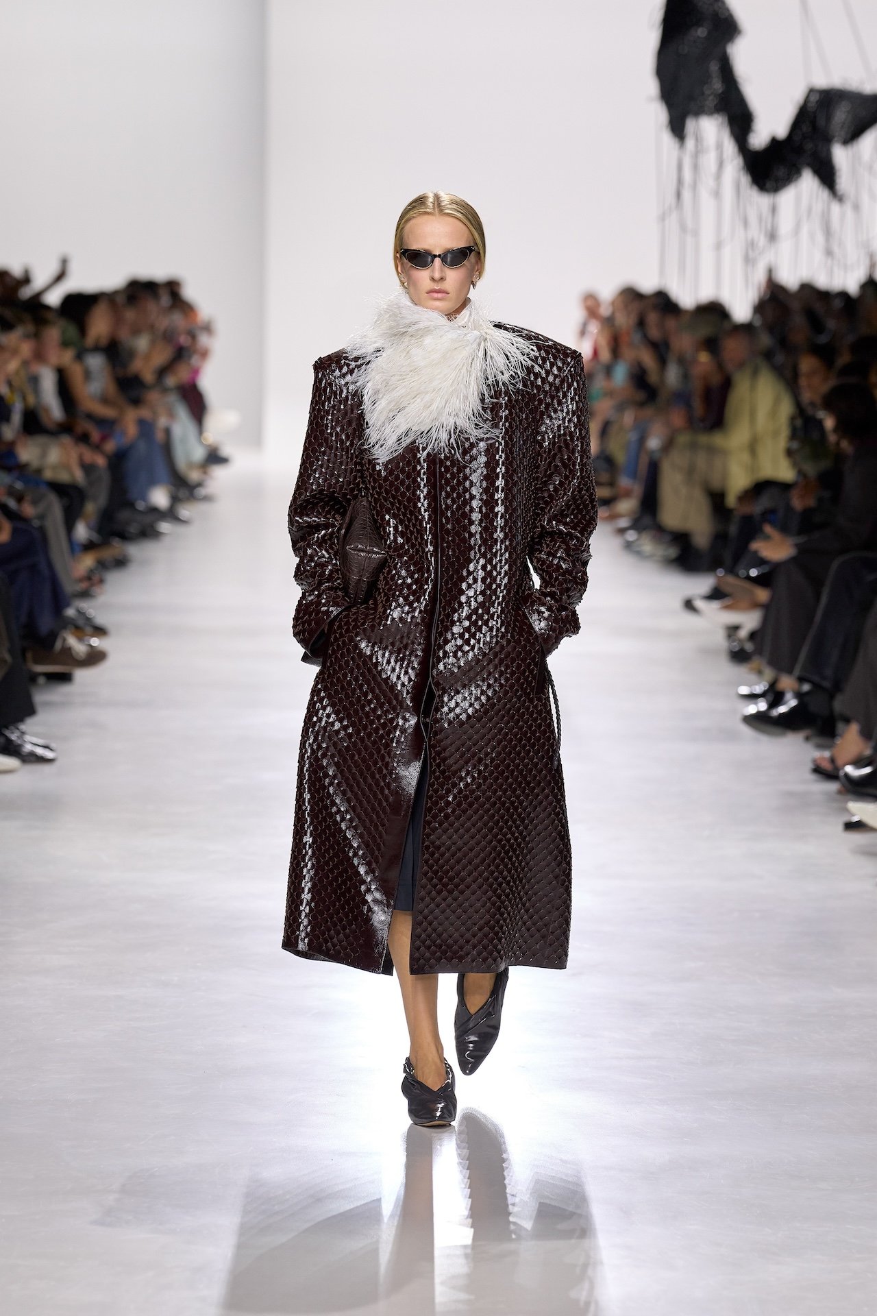 Milan Fashion Week SS26 trends: Fringe and sequins