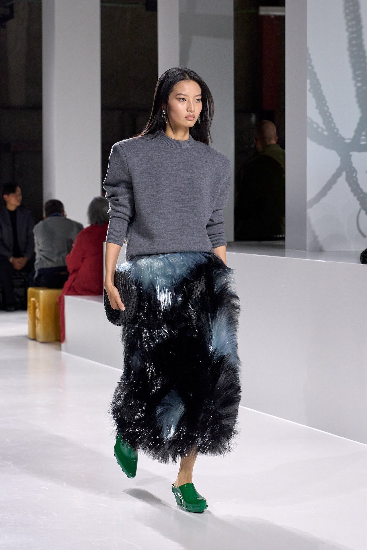 Milan Fashion Week SS26 trends: Metallics
