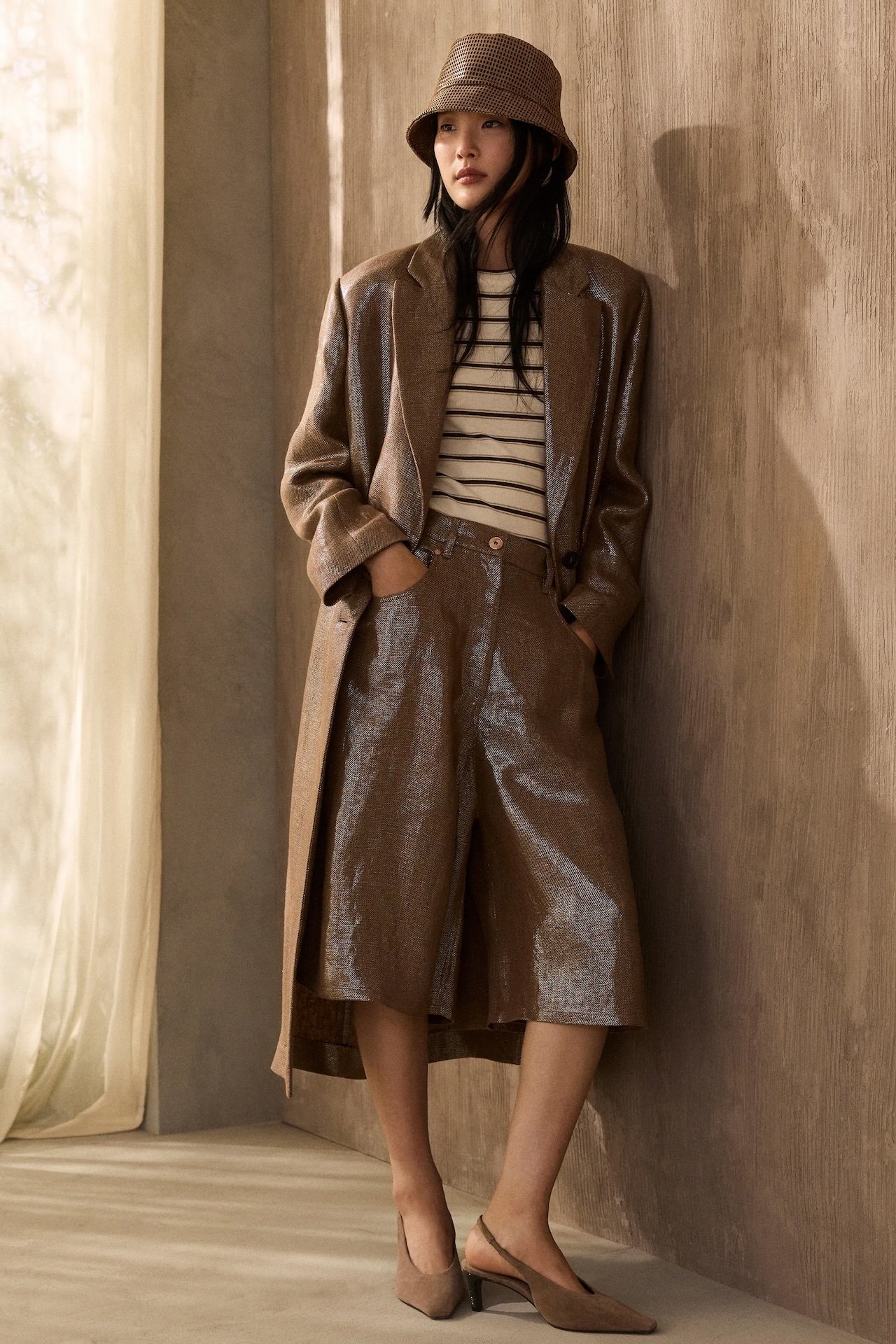 Milan Fashion Week SS26 trends: Metallics