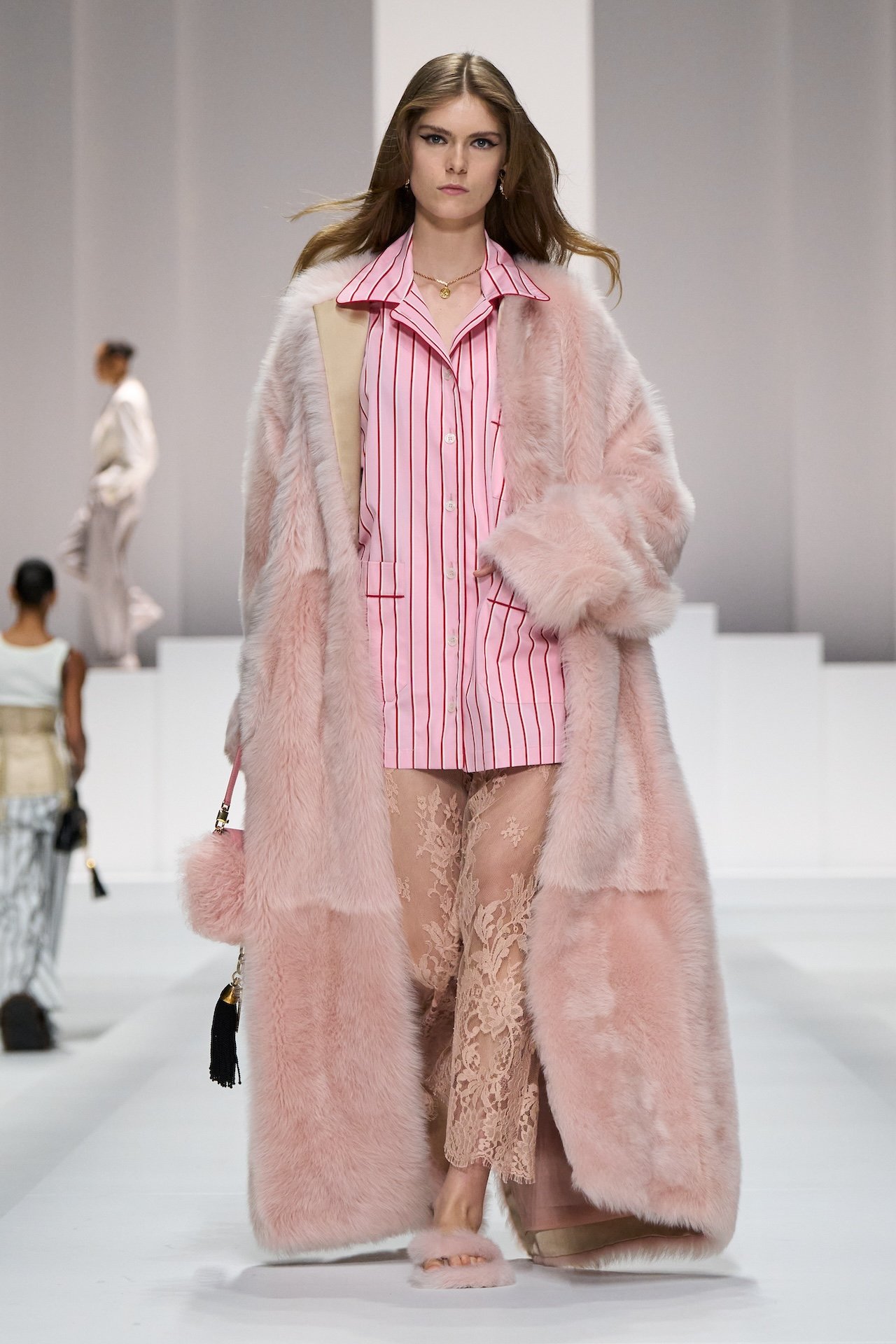 Milan Fashion Week SS26 trends: Fur coats