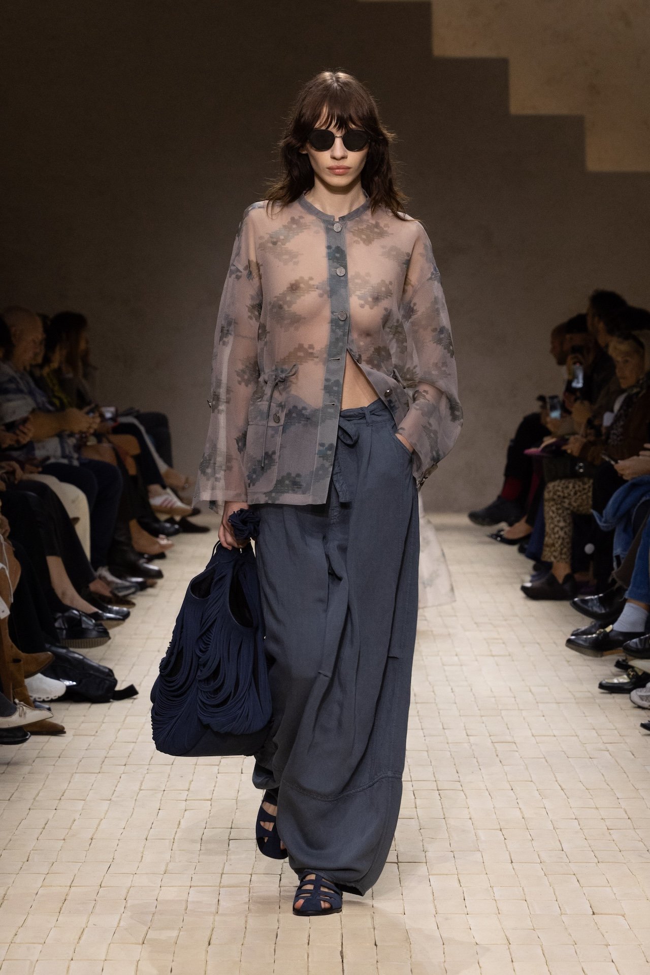 Milan Fashion Week SS26 trends: Sheer and chiffon