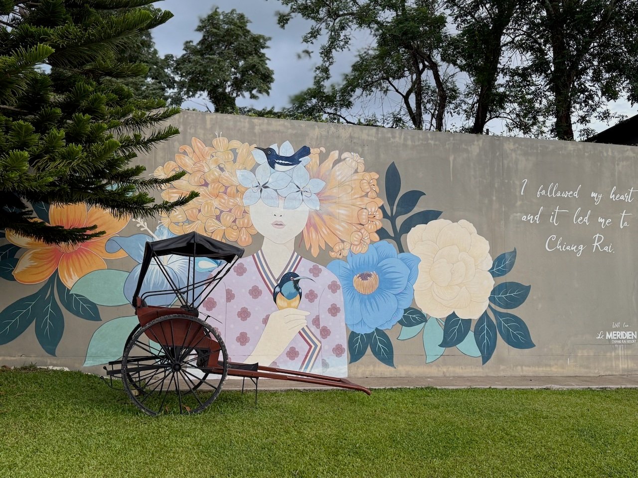 Le Méridien Chiang Rai Resort mural