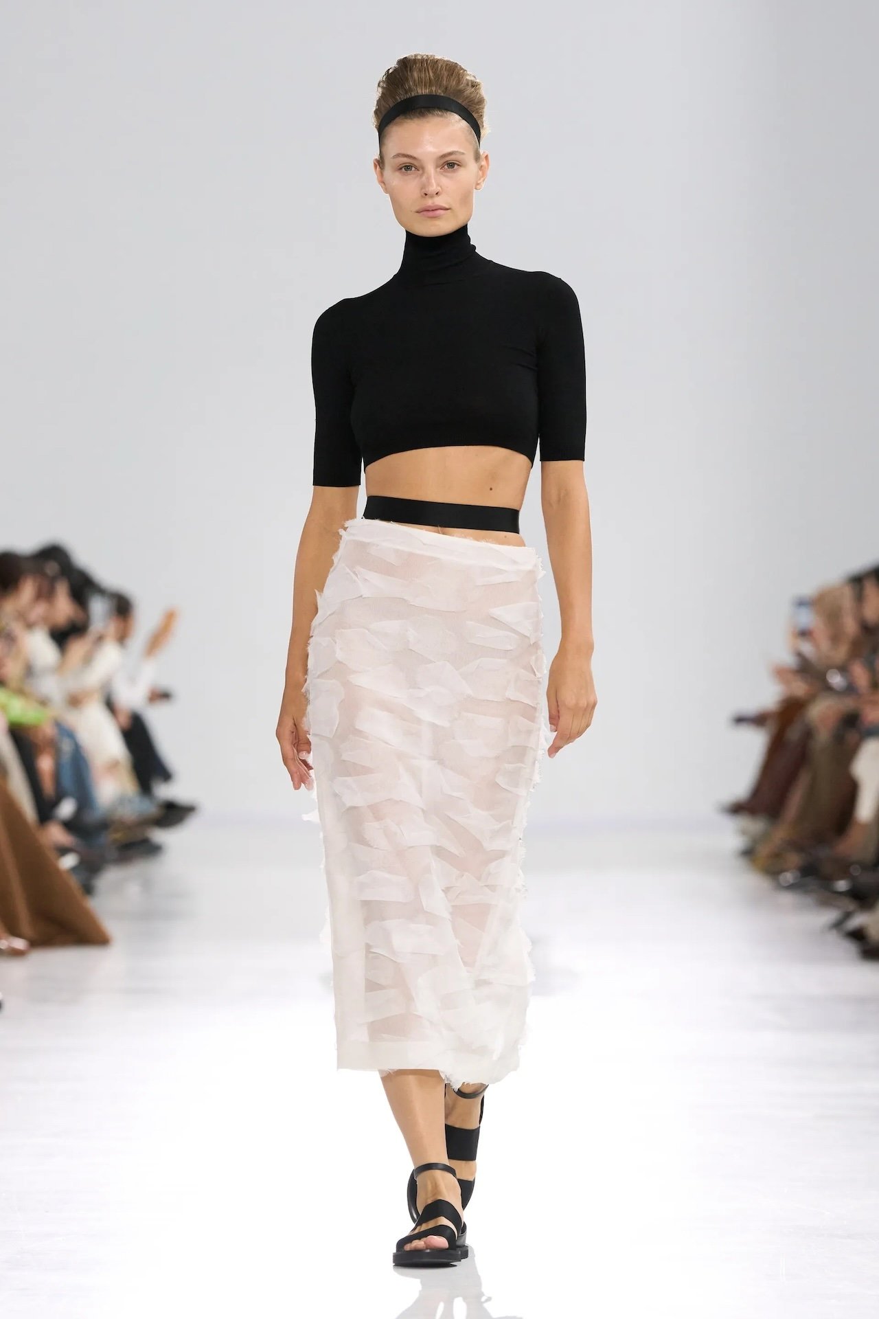 Milan Fashion Week SS26 trends: Sheer and chiffon
