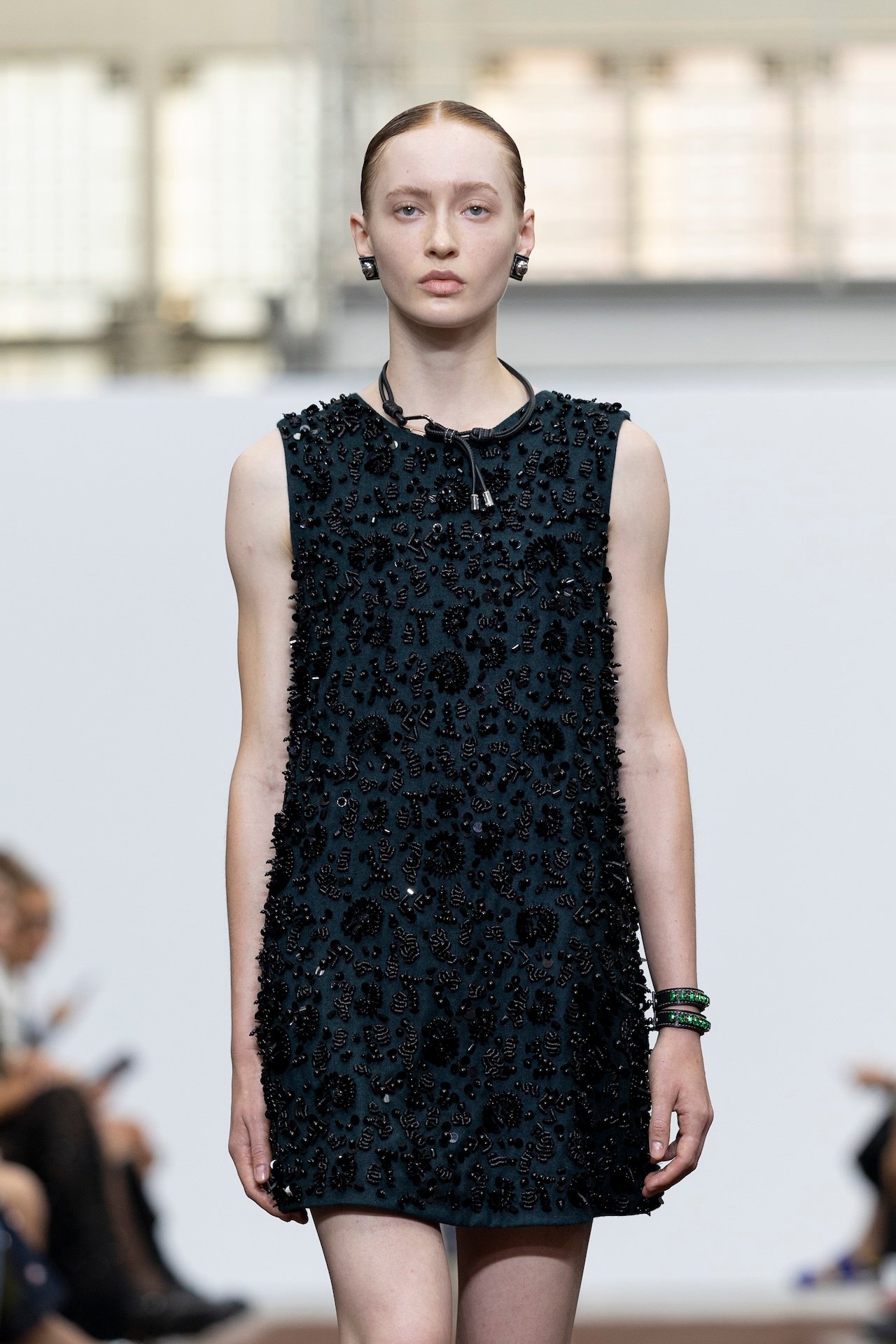 Milan Fashion Week SS26 trends: Fringe and sequins