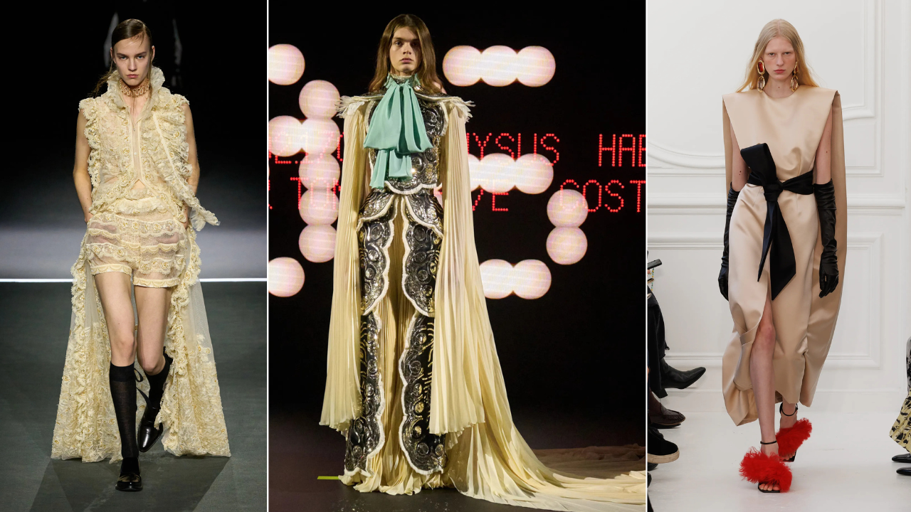 Christian Dior Fall/Winter 2025 RTW, Valentino Spring 2025 Haute Couture, Givenchy Fall/Winter 2025 RTW