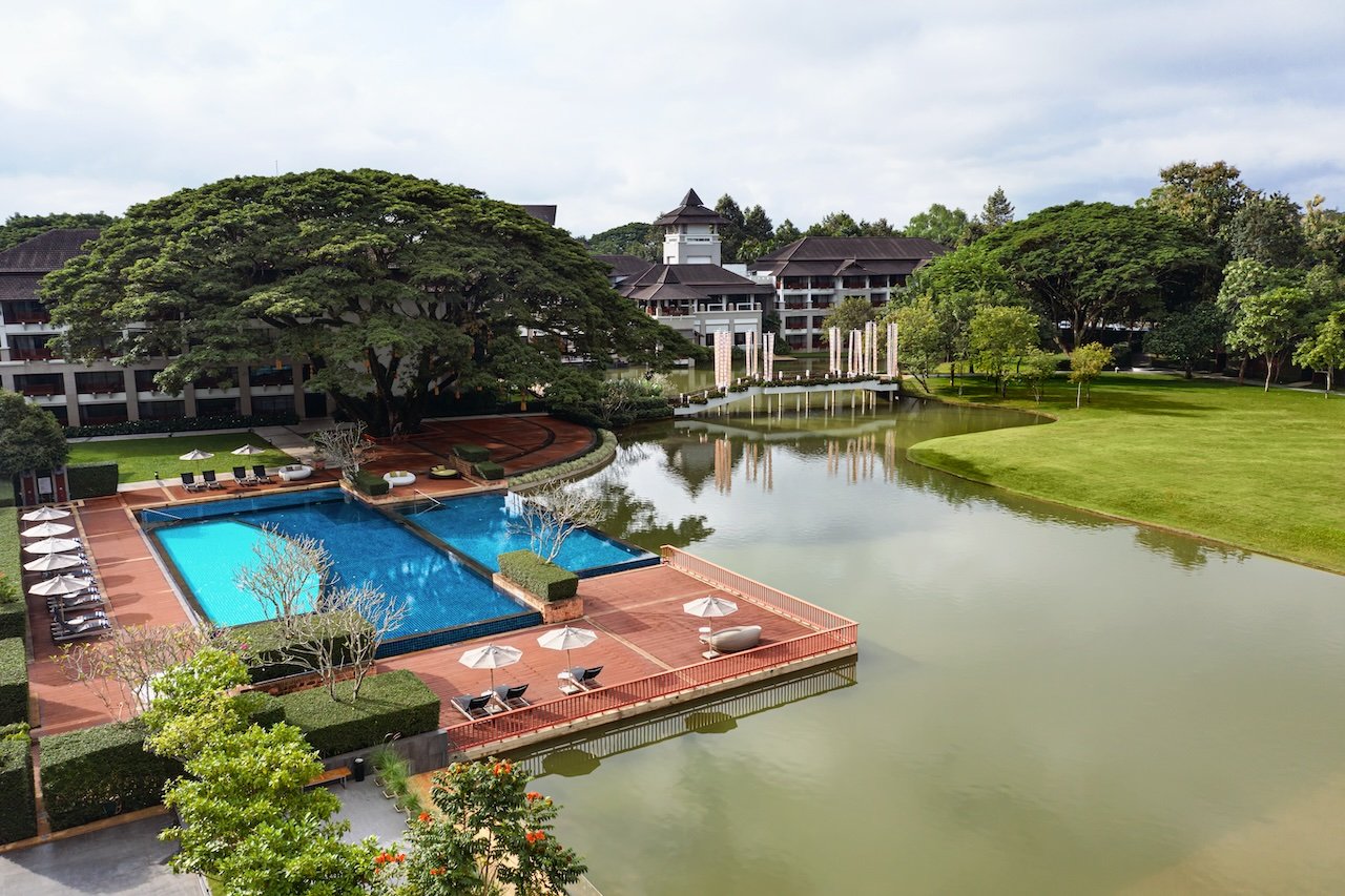 Le Méridien Chiang Rai Resort aerial view