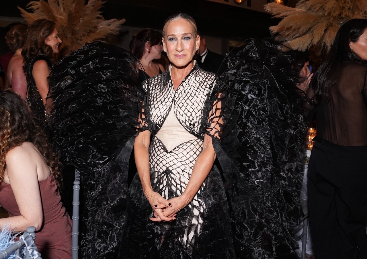 Sarah Jessica Parker, wearing Iris van Herpen, attends the New York City Ballet 2025 Fall Fashion Gala