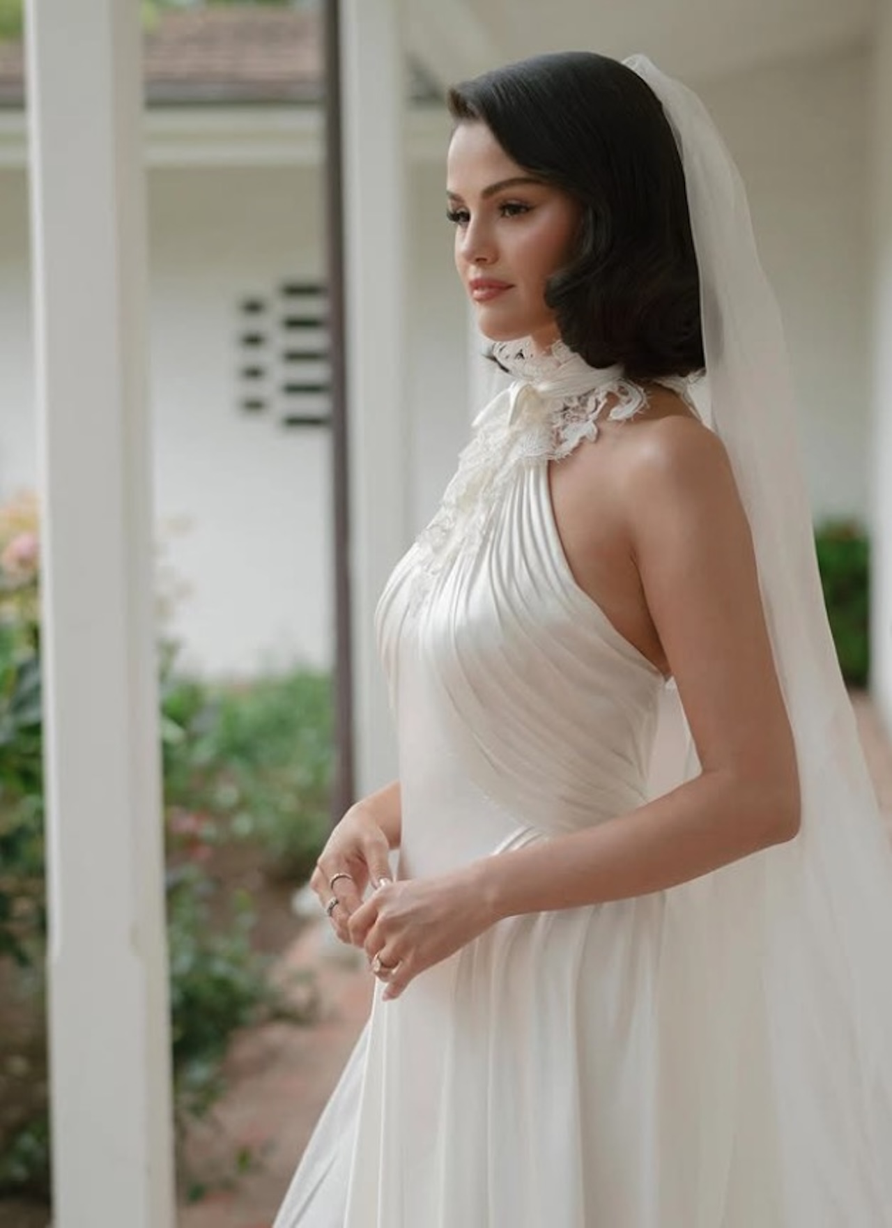 Selena Gomez wedding dress