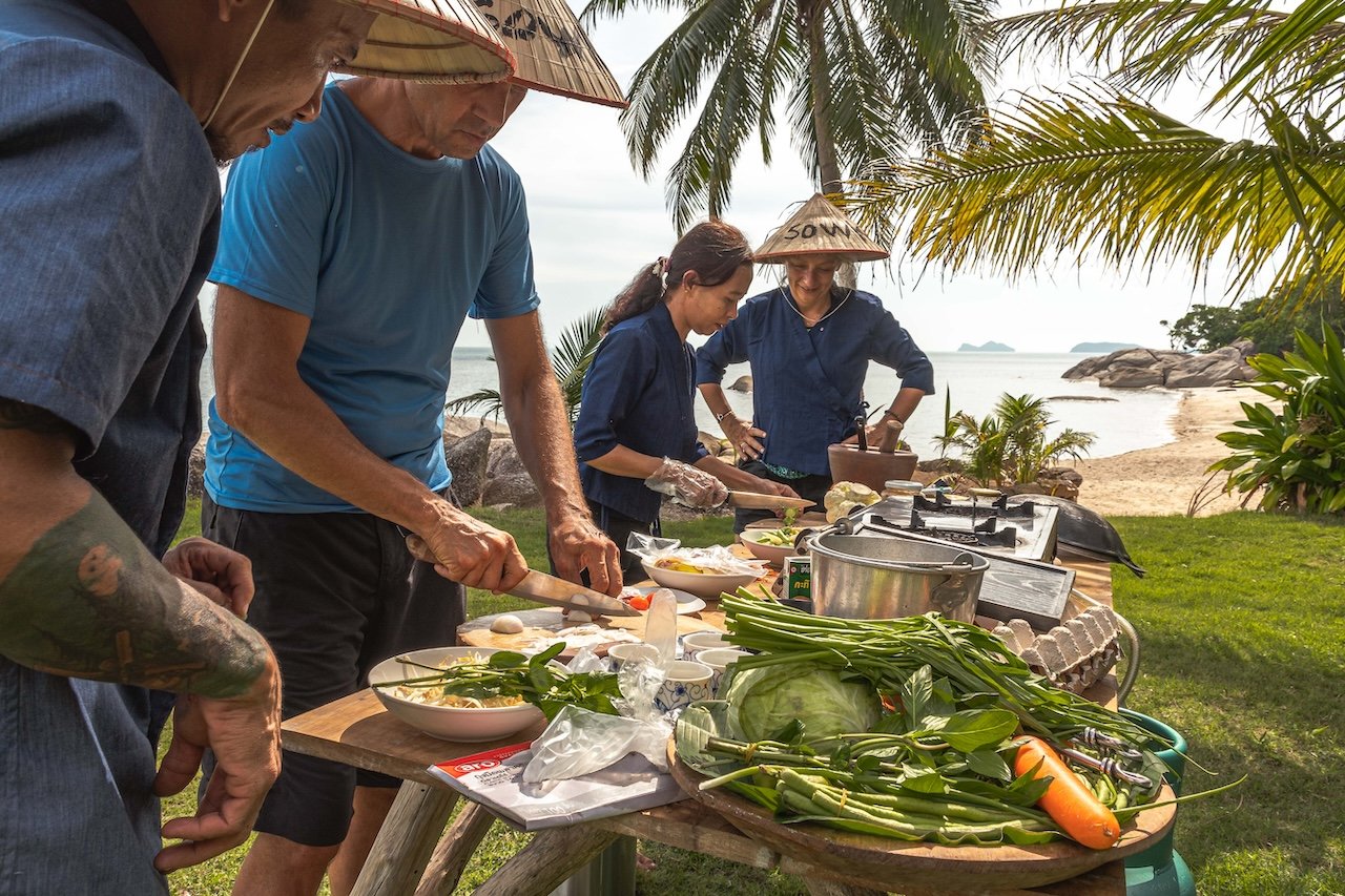 Cooking class at SOWK