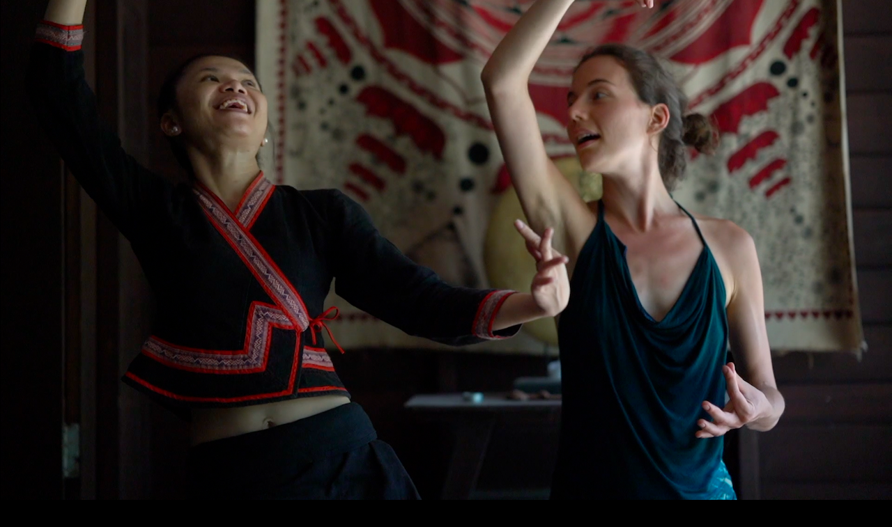 Women dancing in Koh Phangan