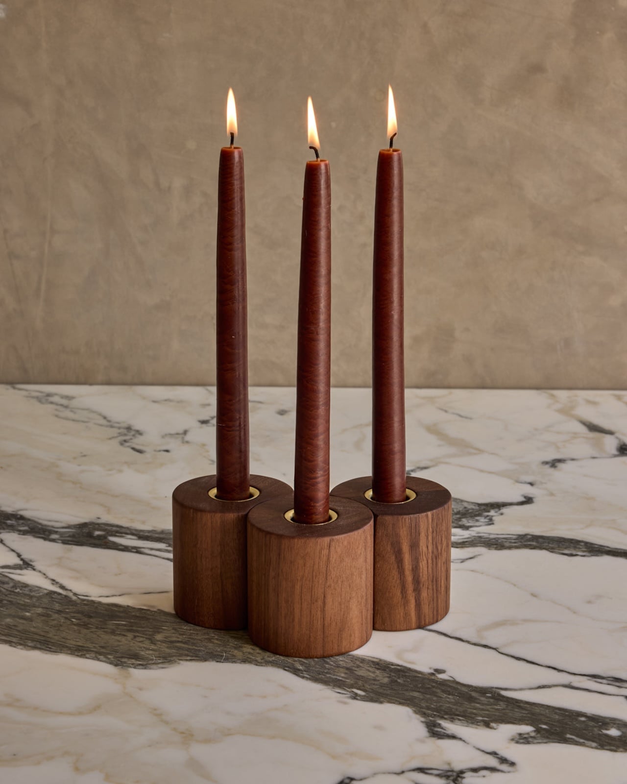 LOSTINE Arcus Candle Light Collection - Black Walnut