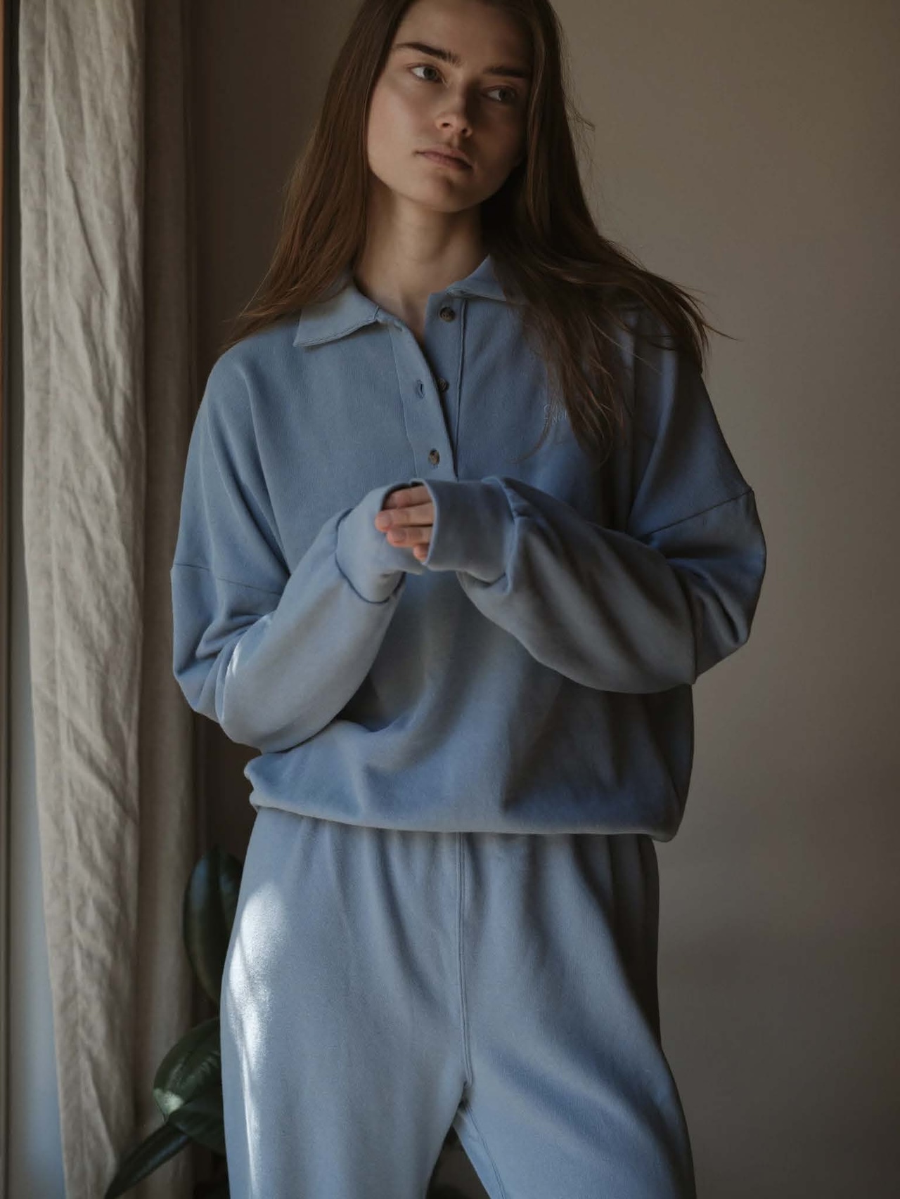 California Incline Long Sleeve Polo Shirt