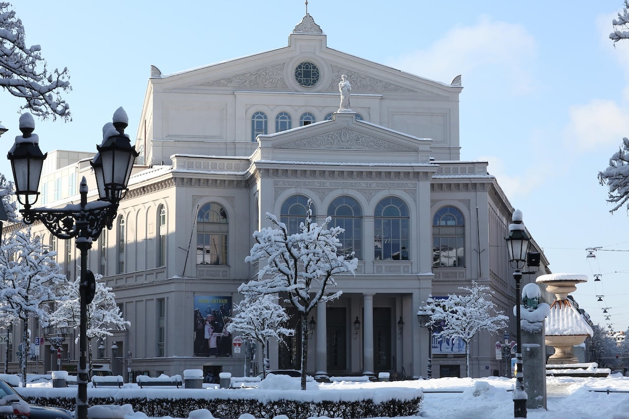 Gärtnerplatztheater im Winter, © München Tourismus, Sigi Müller