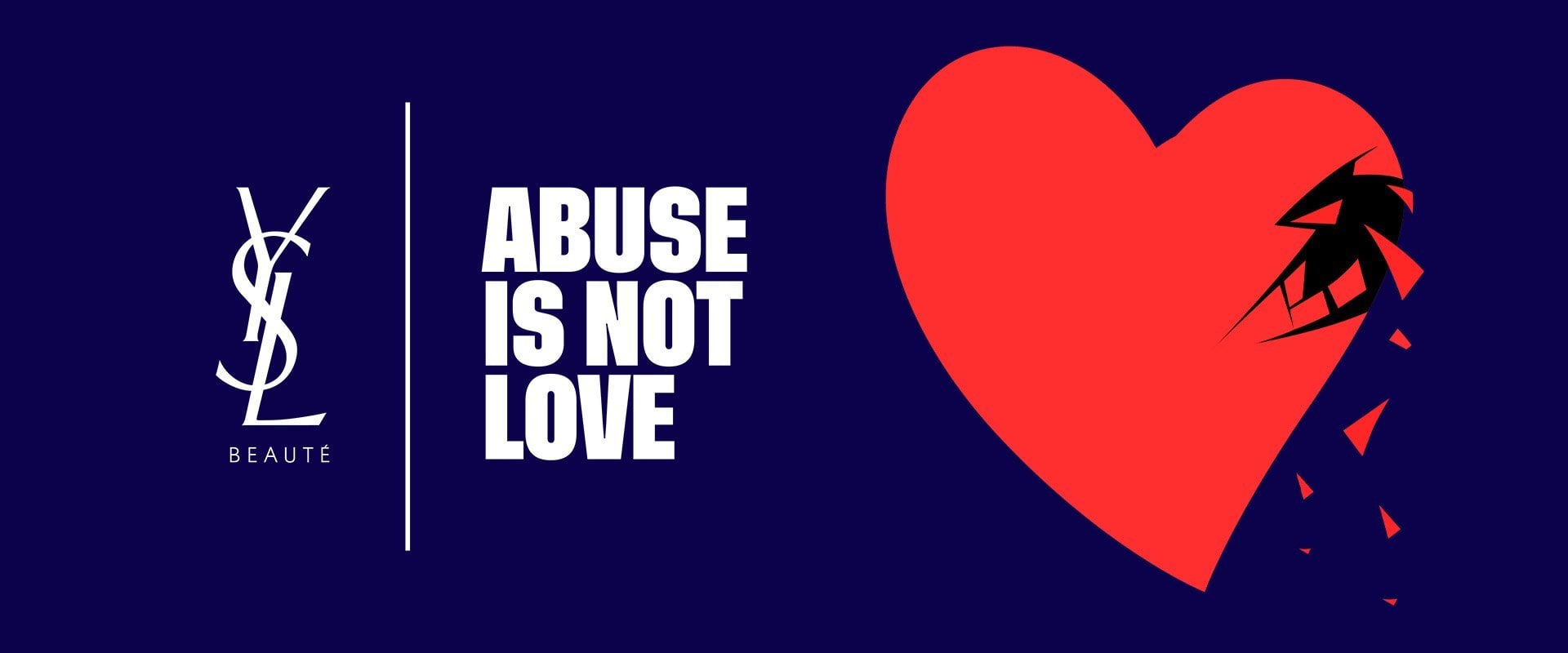 YSL Beauty Abuse Is Not Love