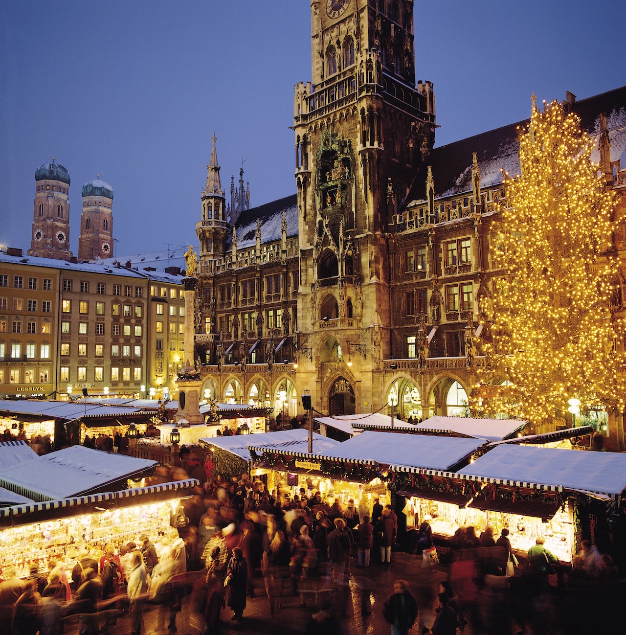 M&uuml;nchner Marienplatz Christkindlmarkt, &copy; M&uuml;nchen Tourismus, Christl Reiter