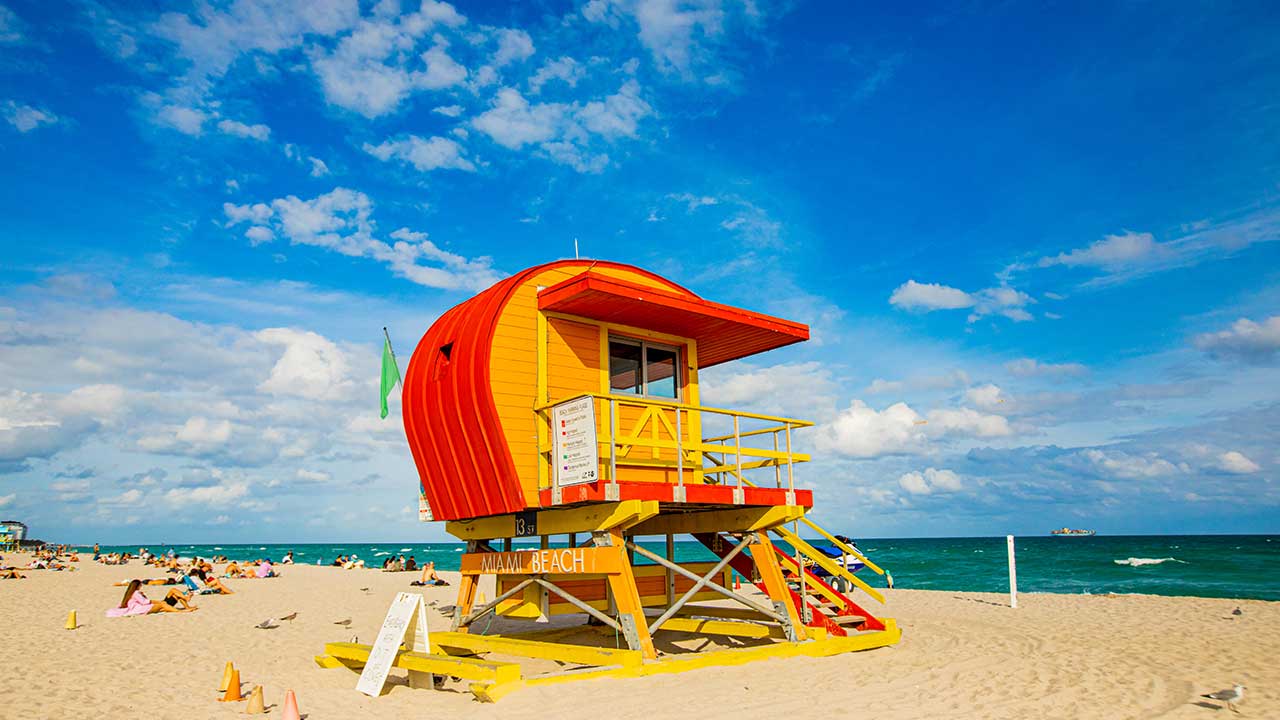 Art Basel Miami 2025: Orange Lifeguard Tower