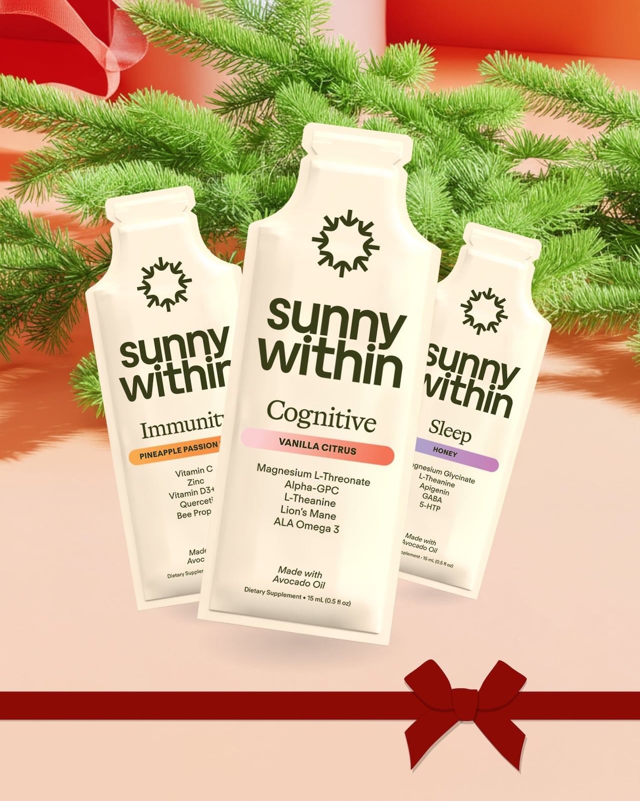 Sunny Within Sunny Little Stocking Stuffer (Immunity, Cognitive, Sleep)