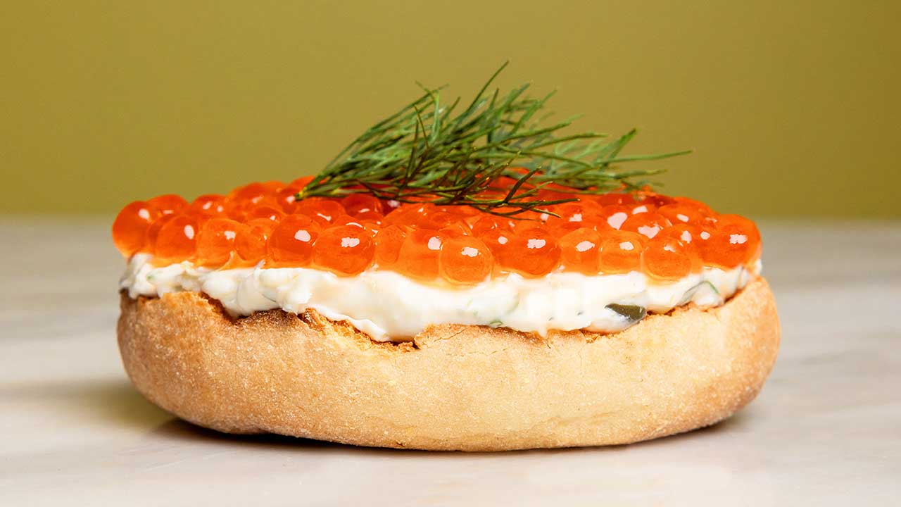 GRAZIA Miami Gazette 2025: Caviar toast Sunshine Coffee